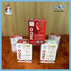 Viên uống chống nắng, trắng da New Zealand Deep Blue Health Pro+ SunWhite Skin Whitening 60 viên