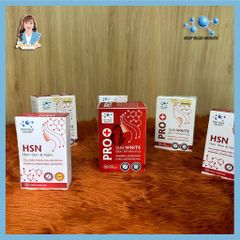 Viên uống chống nắng, trắng da New Zealand Deep Blue Health Pro+ SunWhite Skin Whitening 60 viên