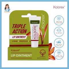 Kem loại bỏ chàm môi, loét môi, herpes môi New Zealand Kolorex Kolsore Lip Care Ointment 5g