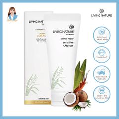 Sữa rửa mặt cho da nhạy cảm New Zealand Living Nature Sensitive Cleanser 100ml 739635