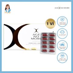 Viên uống tế bào gốc nhau thai cừu Age No More Ovine/ Sheep Placenta 25.000MG 30 viên - Chính hãng
