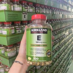 Vitamin E 180mg Kirkland Signature USA 500 viên