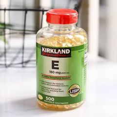 Vitamin E 180mg Kirkland Signature USA 500 viên