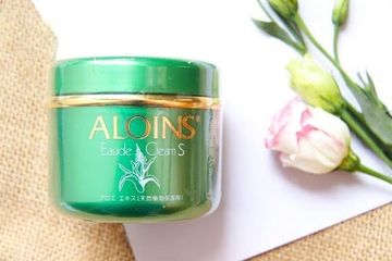 Kem Dưỡng Da Toàn Thân Lô Hội Aloins 180g, Hàng Nội Địa Nhật Bản