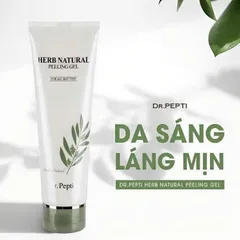 Gel Tẩy Tế Bào Chết Dr.Pepti Herb Natural 130ml - Tẩy Tế Bào Chết Dịu Nhẹ, Làm Sạch Sâu, Tái Tạo Da Mịn Màng, Hàn Quốc 739678