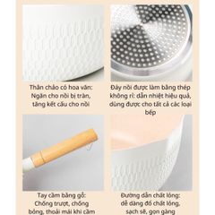 Chảo lòng sâu chống dính (Màu ngẫu nhiên) (TH369)