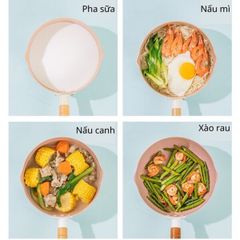Chảo lòng sâu chống dính (Màu ngẫu nhiên) (TH369)