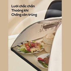 Lồng Bàn Đậy Thức Ăn Gấp Gọn Thoáng Khí Chống Côn Trùng (TH376)