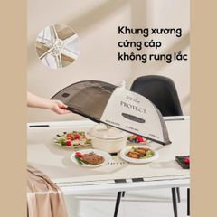 Lồng Bàn Đậy Thức Ăn Gấp Gọn Thoáng Khí Chống Côn Trùng (TH376)
