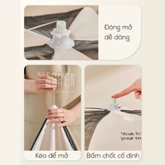 Lồng Bàn Đậy Thức Ăn Gấp Gọn Thoáng Khí Chống Côn Trùng (TH376)