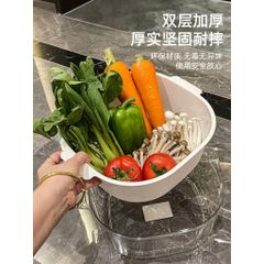 Bộ thau rổ 6 món trong suốt (Màu ngẫu nhiên) (TH377)