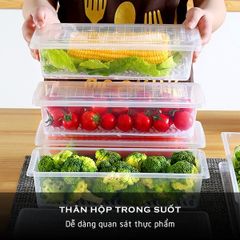 Hộp đựng thực phẩm chữ nhật (TH379)