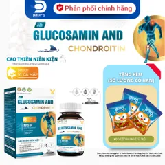 (Chính hãng) Viên Uống Hỗ Trợ Xương Khớp [TPBVSK Glucosamin And Chondroitin] - H/30v