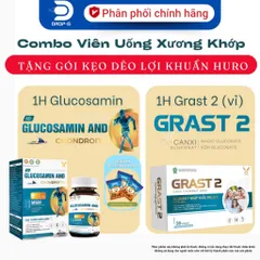 (Chính hãng) Viên Uống Hỗ Trợ Xương Khớp [TPBVSK Glucosamin And Chondroitin] - H/30v