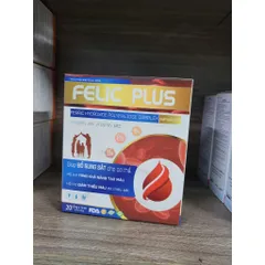 (Chính hãng) Siro Bổ Sung Sắt Hữu Cơ [TPBVSK Felic Plus Siro] - H/20 ốngx10ml 739705