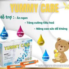 (Chính hãng) Hỗ trợ ăn ngon tiêu hóa tốt [TPBVSK Yummy Care (hộp dài)] - H/20 ống x10ml 739709