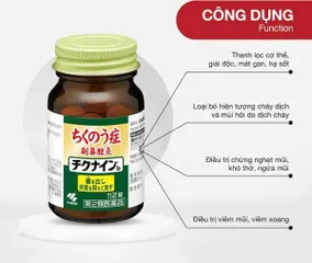 Viên uống xoang Kobayashi Chikunain 224 viên  Nhật Bản