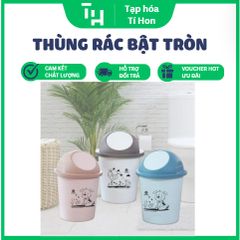 Thùng rác bật tròn Việt Nhật (TH385)