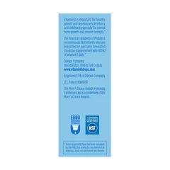 Giọt Vitamin D3 Baby D Drops cho trẻ sơ sinh 90 giọt của Mỹ - Hỗ trợ phát triển trí não giúp xương chắc khỏe