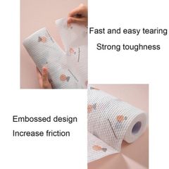 Cuộn 40 tờ khăn lau họa tiết (TH394)
