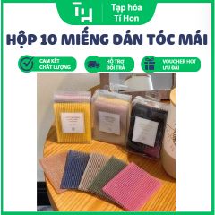 Hộp 10 miếng dán tóc mái (Màu ngẫu nhiên) (TH404)