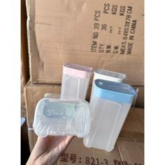 Bình nhựa vuông để tủ lạnh, đựng trà sữa 1.5 lít (TH408)