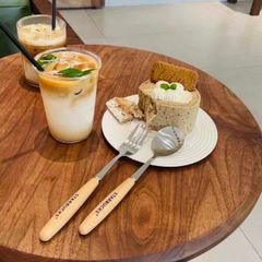 Bộ đũa muỗng nĩa inox Starbucks (TH409)