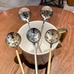 Bộ đũa muỗng nĩa inox Starbucks (TH409)