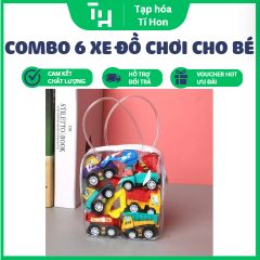 Combo 6 xe đồ chơi cho bé chạy trớn cho bé (TH410)