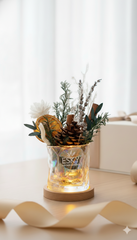 Set Quà Tặng Nam Nữ Ly Hoa Decor Thơm Phòng Khuếch Tán Tinh Dầu ESKY AROMA GARDEN Quà Tặng Sinh Nhật