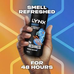 Xịt khử mùi toàn thân nam Lynx Anarchy  165ml.