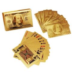 Bộ bài tây mạ vàng cao cấp (TH421)
