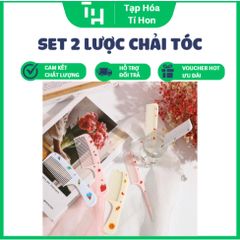 Set 2 lược chải tóc dễ thương (Màu ngẫu nhiên) (TH424)