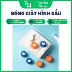 Combo 10 Bóng giặt hình gấu (Màu ngẫu nhiên) (TH432)