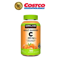 Kẹo dẻo hỗ trợ bổ sung vitamin C 250mg Adults Gummies Kirkland 180 viên, Mỹ 671667