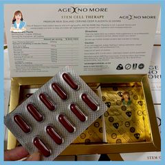 Viên uống tế bào gốc nhau thai hươu New Zealand Age No More Cervine/ Deer Placenta 20.000MG 60 viên 729762