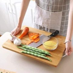 Thớt gỗ tre kháng khuẩn cao cấp Bamboo size to (TH439)
