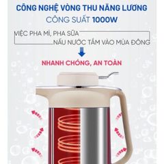 Ấm Đun Siêu Tốc Đa Năng 2in1 (Màu ngẫu nhiên) (TH440)