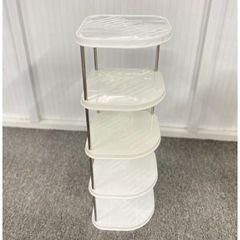 Kệ giày 5 tầng khung inox (Màu ngẫu nhiên) (TH443)