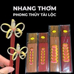 Nhang Thơm Nở Hoa 6 Cánh Phú Quý Tài Lộc Tạo Thành Bông Hoa Khi Đốt (TH447)