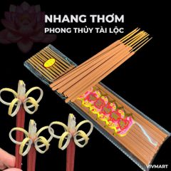 Nhang Thơm Nở Hoa 6 Cánh Phú Quý Tài Lộc Tạo Thành Bông Hoa Khi Đốt (TH447)