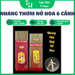 Nhang Thơm Nở Hoa 6 Cánh Phú Quý Tài Lộc Tạo Thành Bông Hoa Khi Đốt (TH447)