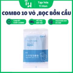 Combo 10 Vỏ Bọc Bồn Cầu Dùng Một Lần (TH453)