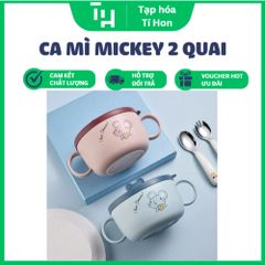 Ca Mì Nhựa Mickey 2 Quai 650ml (TH462)