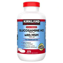 Glucosamine HCL 1500mg & MSM 1500mg Kirkland của Mỹ