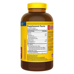 Nature Made Fish Oil 1200 mg Omega-3 300 Softgels - Hỗ trợ sức khỏe tim mạch, cải thiện sức khỏe não bộ, bảo vệ mắt