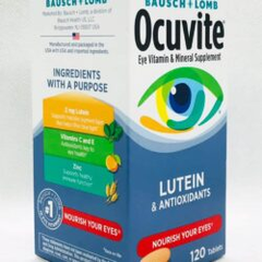 Bausch + Lomb OcuVite Lutein & Antioxidants Nourish Your Eyes 120 Viên