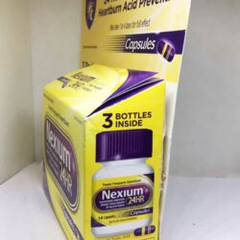 Viên uống cắt cơn đau dạ dày, ợ nóng Nexium 24hr (Vỉ 3 hủ x14 Capsules)