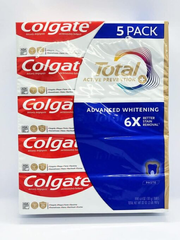 Kem đánh răng Colgate Total Advanced Whitening 181g x 5 tuýp