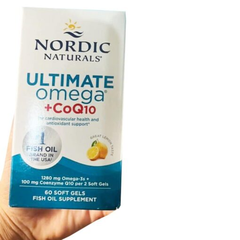 Dầu cá Omega-3 Nordic Naturals Ultimate Omega CoQ10 60 viên